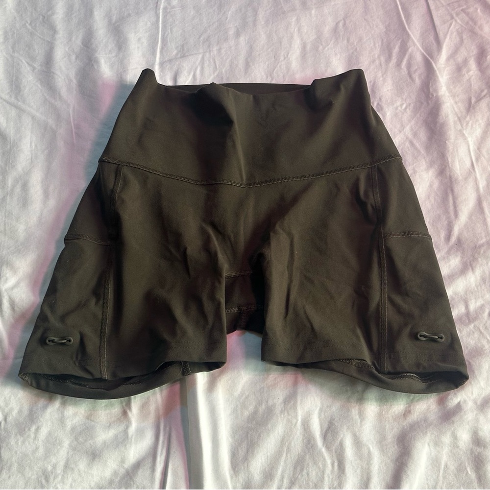Dark Brown Athletic Shorts Gymshark Sz Small